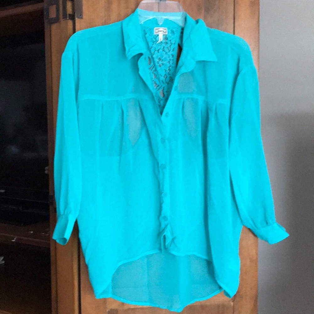 Sheer blouse by Kiera